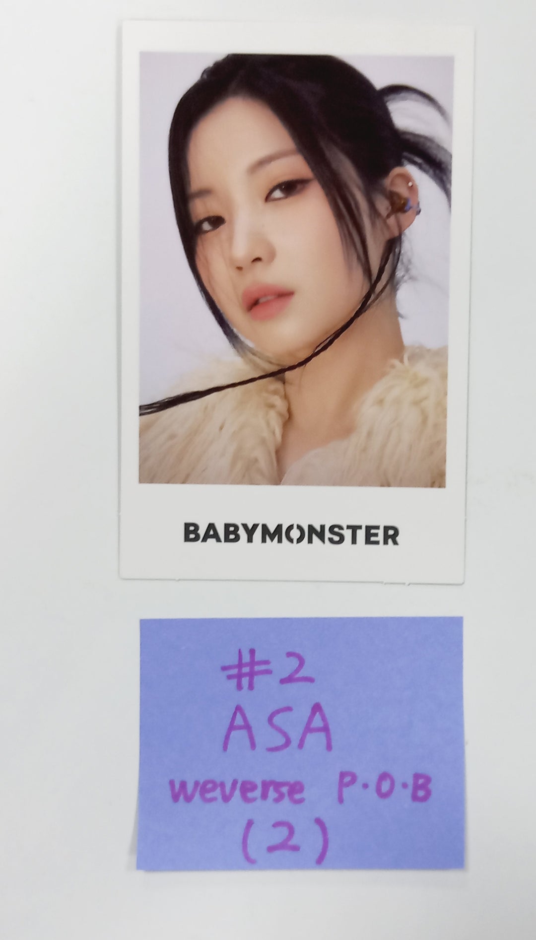 BABYMONSTER "BABYMONS7ER" - Weverse Shop Pre-Order Benefit Polaroid Type Photocard, Photo Stand [Restocked 4/18]  [24.4.3] - HALLYUSUPERSTORE