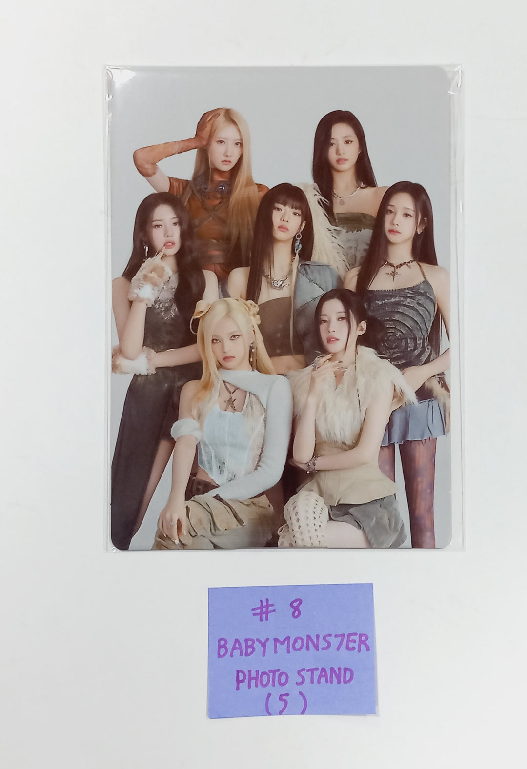 BABYMONSTER "BABYMONS7ER" - Weverse Shop Pre-Order Benefit Polaroid Type Photocard, Photo Stand [Restocked 4/18]  [24.4.3] - HALLYUSUPERSTORE