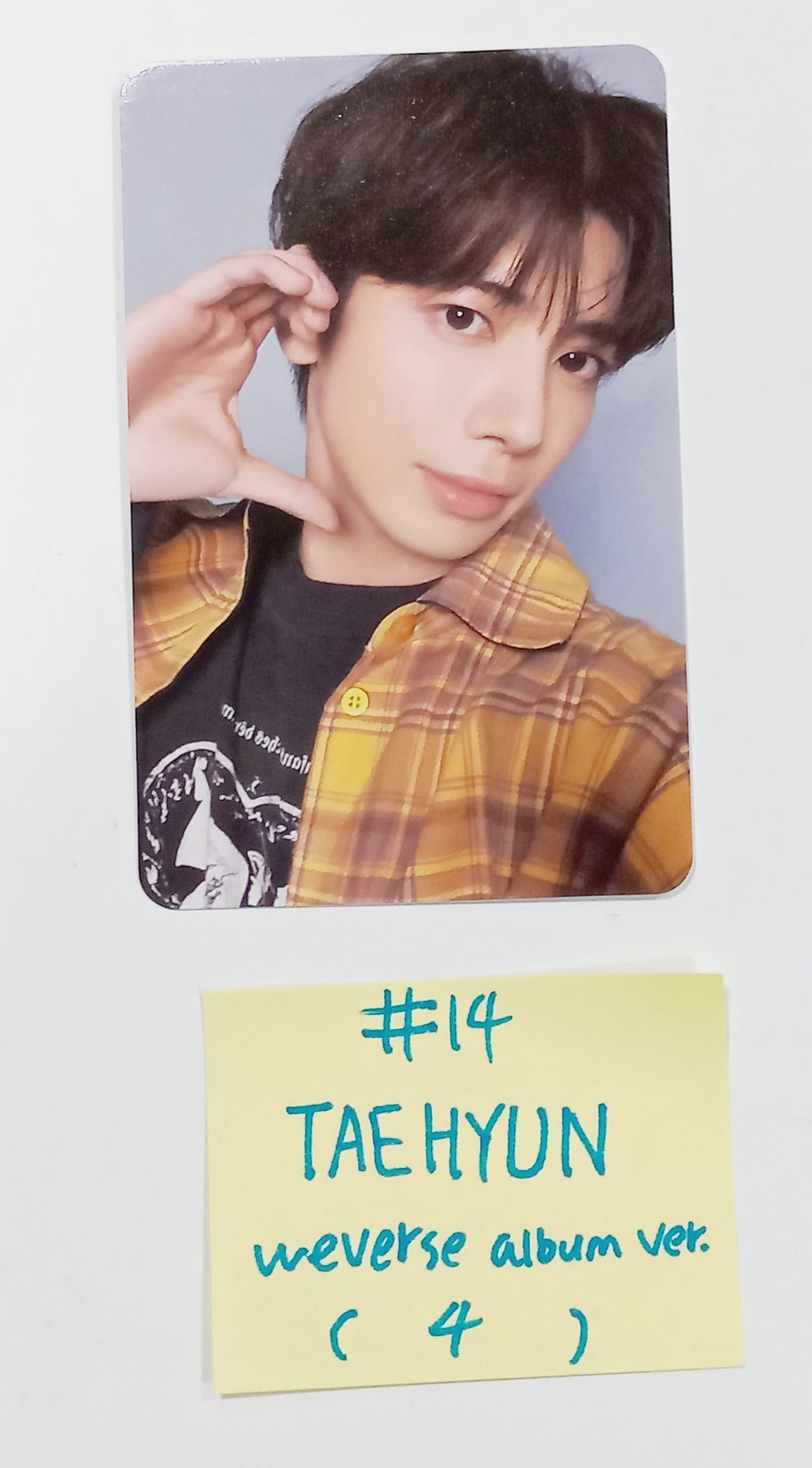 TXT "minisode 3: TOMORROW" - Official Photocard [Weverse Album Ver.] [24.4.4] - HALLYUSUPERSTORE