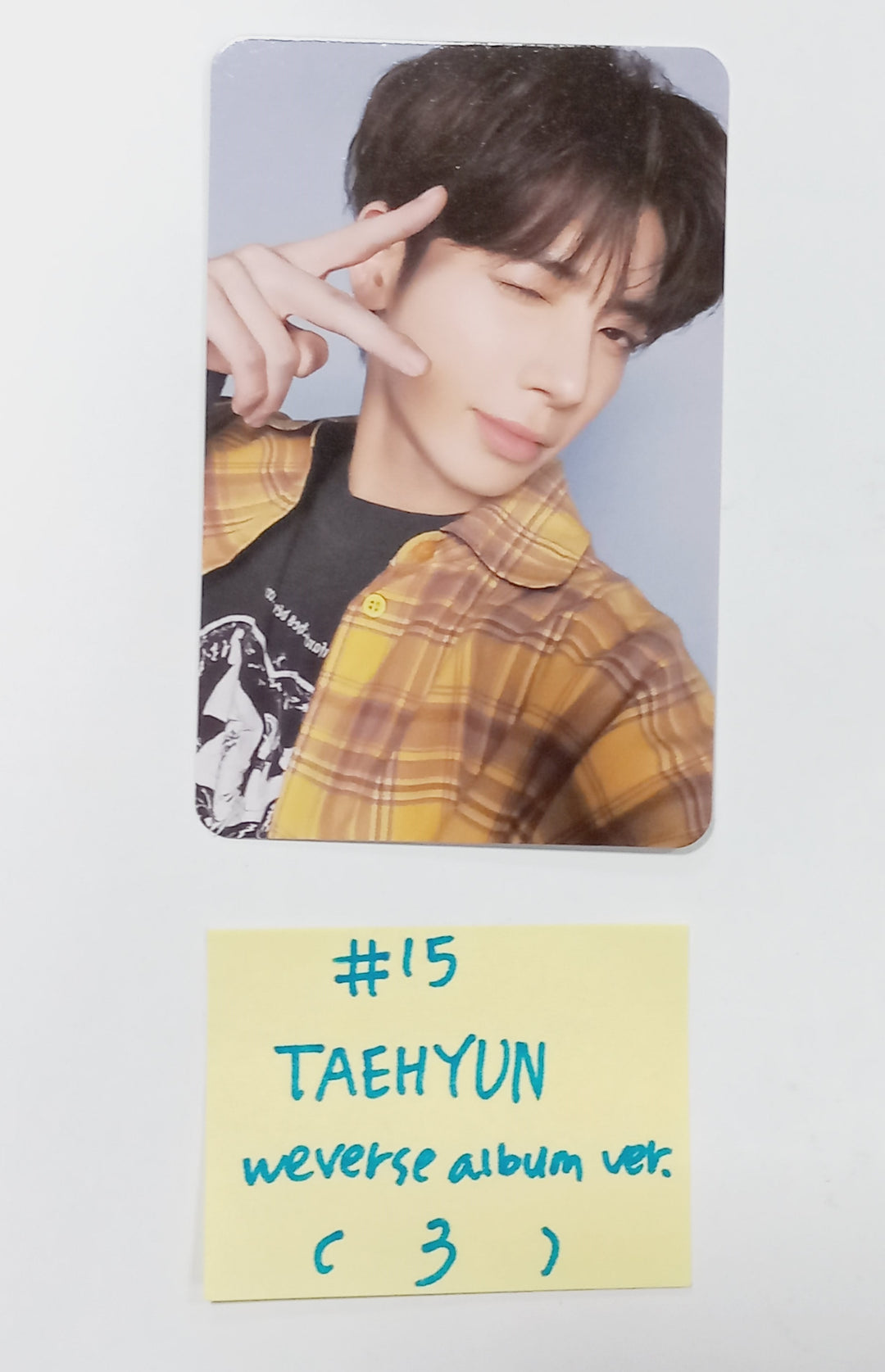 TXT "minisode 3: TOMORROW" - Official Photocard [Weverse Album Ver.] [24.4.4] - HALLYUSUPERSTORE