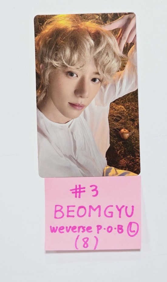 TXT "minisode 3: TOMORROW" - Weverse Shop Pre-Order Benefit Photocard, Postcard [Light Ver.] [24.4.4] - HALLYUSUPERSTORE