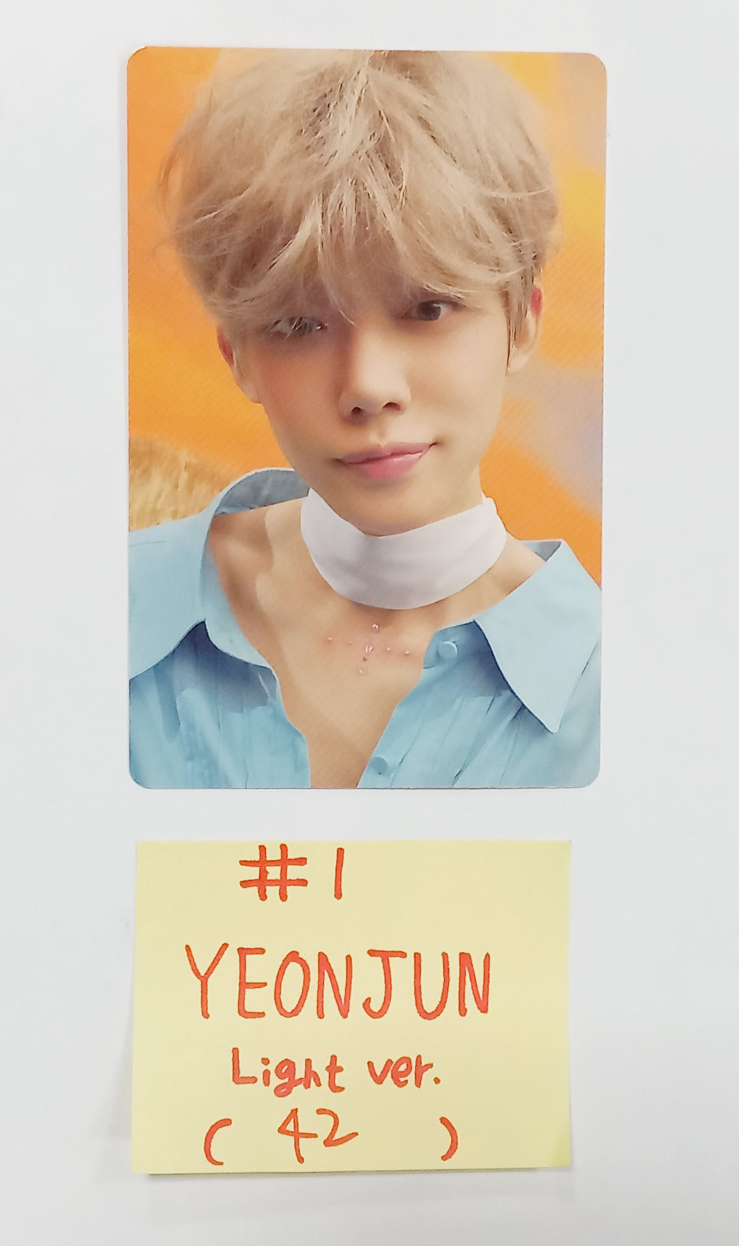 TXT "minisode 3: TOMORROW" - Official Photocard [Light Ver.] [24.4.4] - HALLYUSUPERSTORE