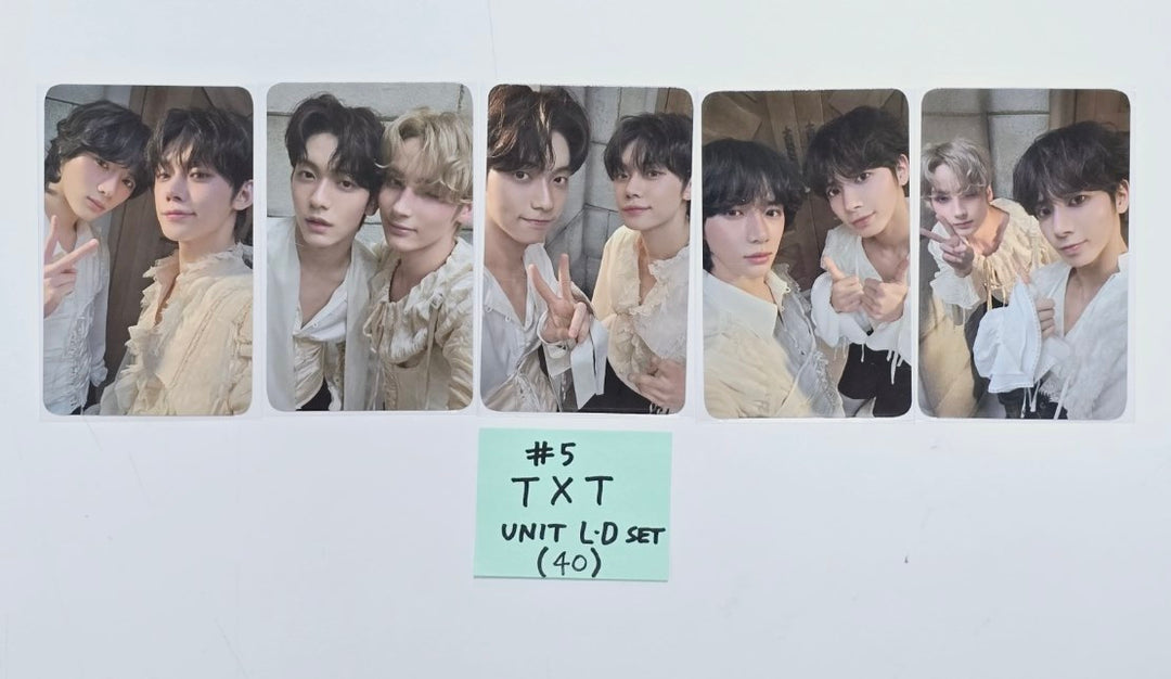 TXT "minisode 3: TOMORROW" - [Weverse Shop, Soundwave, M2U, Powerstation] Lucky Draw Event Photocards Set (5EA) [24.4.5] - HALLYUSUPERSTORE