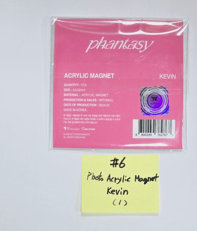 The Boyz "Phantasy" - Pop-Up Store MD (1) (Photo Acrylic Magnet, Board Parts Key Ring, Necklace) [24.4.5] - HALLYUSUPERSTORE