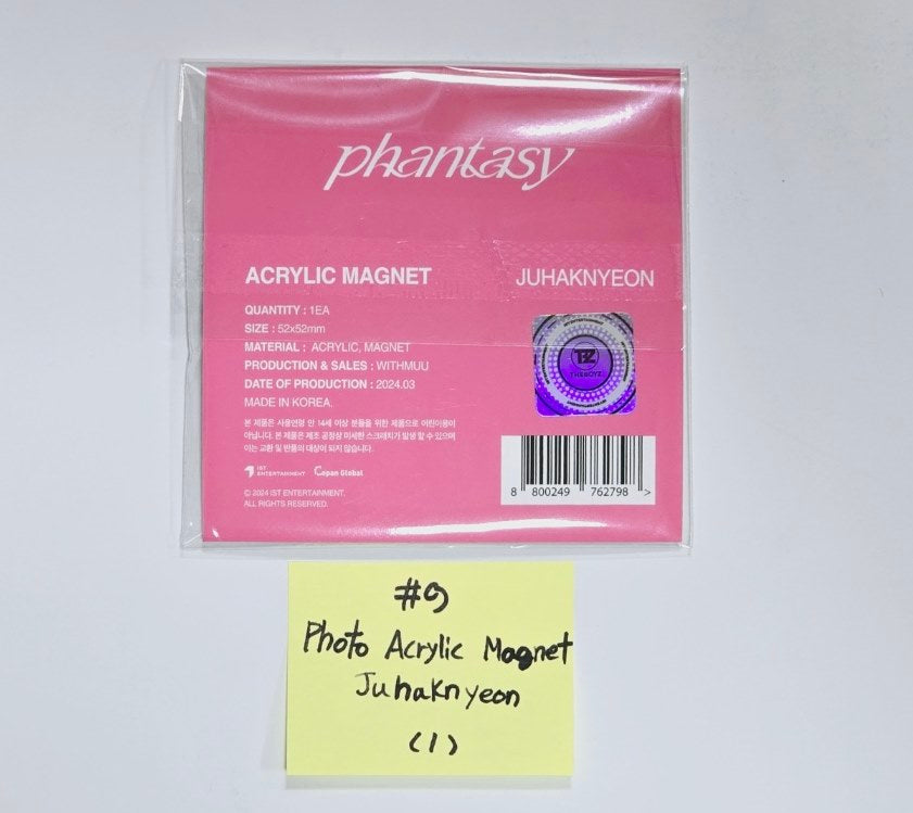 The Boyz "Phantasy" - Pop-Up Store MD (1) (Photo Acrylic Magnet, Board Parts Key Ring, Necklace) [24.4.5] - HALLYUSUPERSTORE