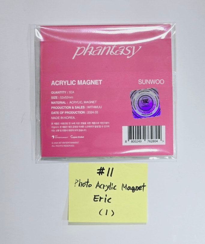 The Boyz "Phantasy" - Pop-Up Store MD (1) (Photo Acrylic Magnet, Board Parts Key Ring, Necklace) [24.4.5] - HALLYUSUPERSTORE
