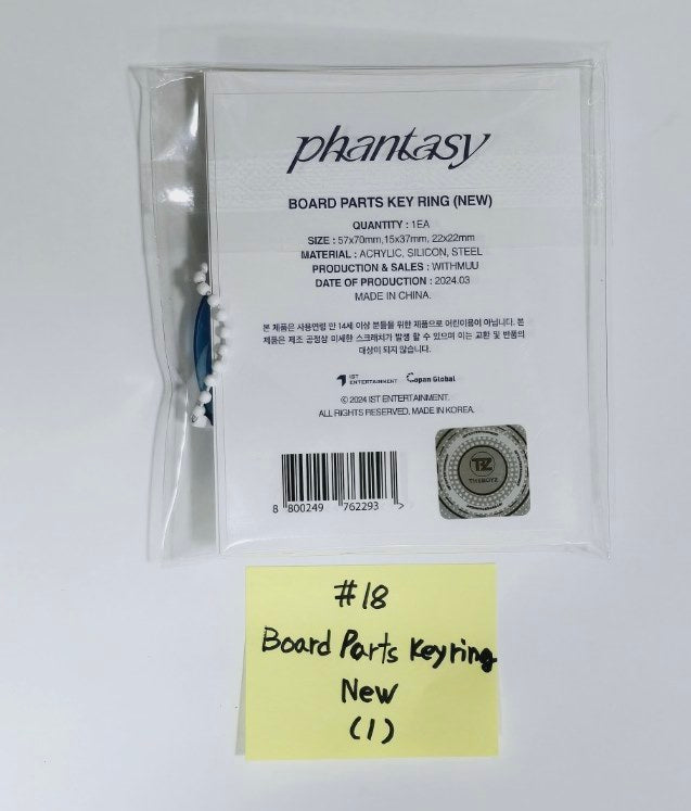 The Boyz "Phantasy" - Pop-Up Store MD (1) (Photo Acrylic Magnet, Board Parts Key Ring, Necklace) [24.4.5] - HALLYUSUPERSTORE