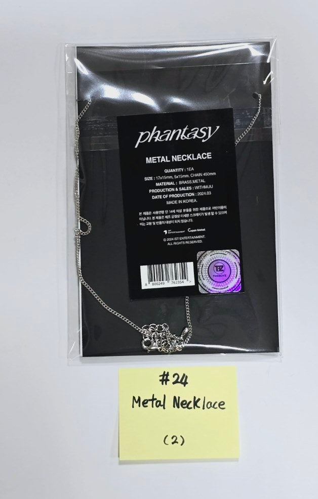 The Boyz "Phantasy" - Pop-Up Store MD (1) (Photo Acrylic Magnet, Board Parts Key Ring, Necklace) [24.4.5] - HALLYUSUPERSTORE