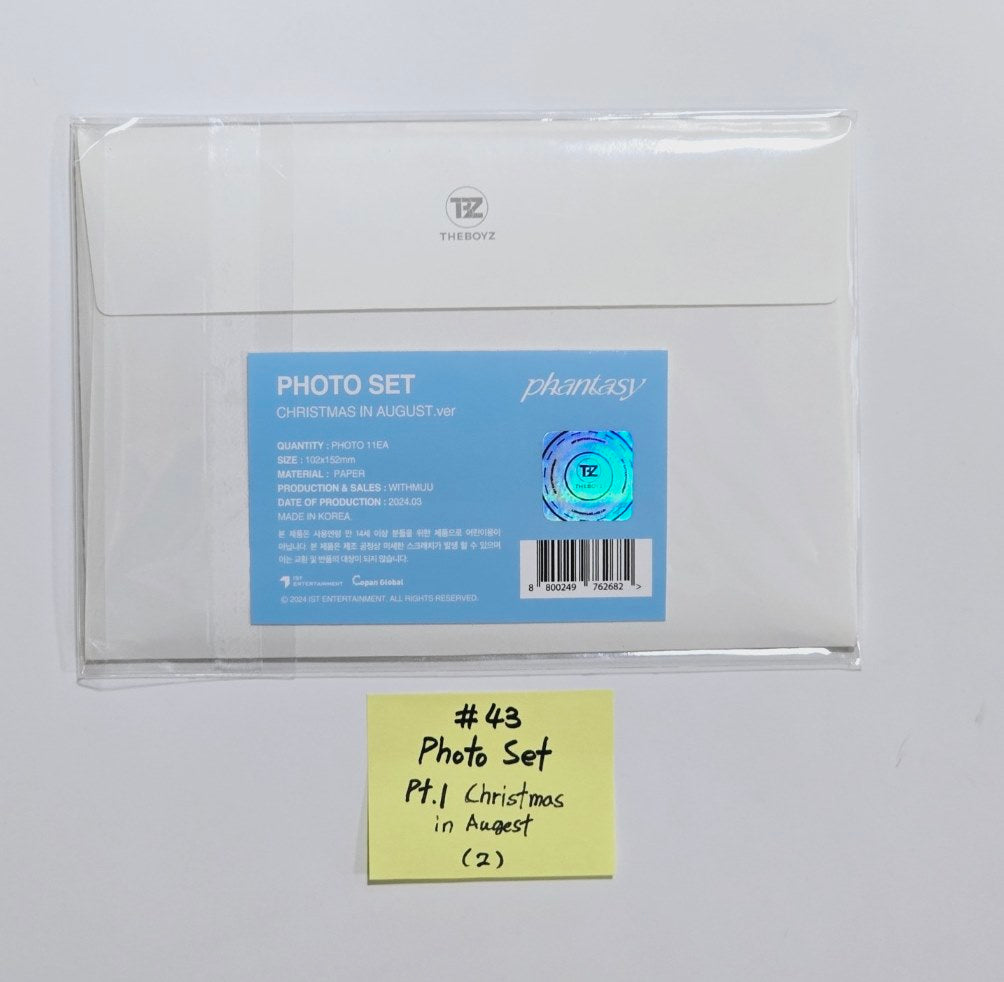 The Boyz "Phantasy" - Pop-Up Store MD (2) (Pop-Up Card, L-Holder + Poster Set, Photo Set, Sketch PhotoBook) [24.4.5] - HALLYUSUPERSTORE