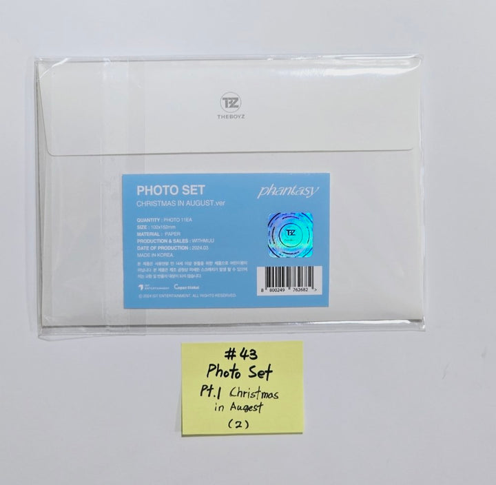 The Boyz "Phantasy" - Pop-Up Store MD (2) (Pop-Up Card, L-Holder + Poster Set, Photo Set, Sketch PhotoBook) [24.4.5] - HALLYUSUPERSTORE