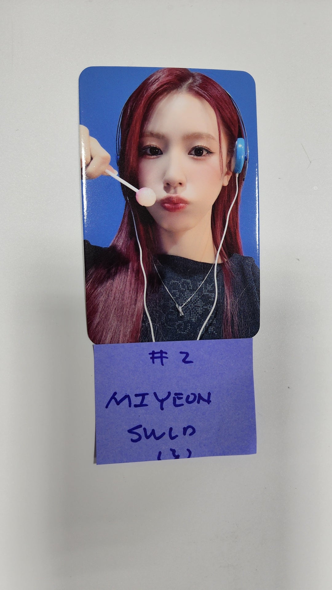 (g) I-DLE "2" 2nd Full Album - Soundwave Lucky Draw Event Photocard [24.4.8] - HALLYUSUPERSTORE