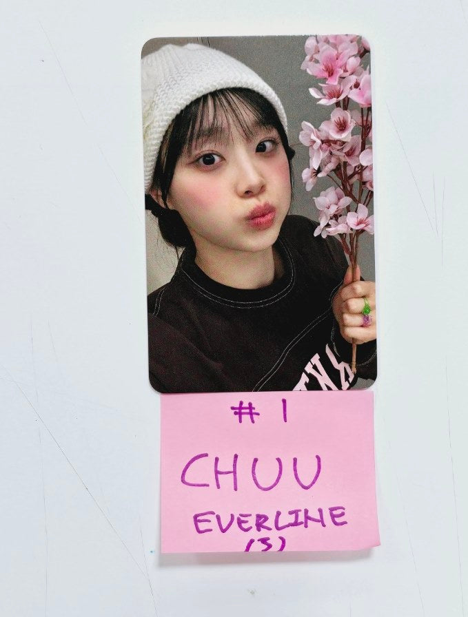 CHUU "Howl" - Everline Lucky Draw Event Photocard Round 2 [Ever Album Ver.] [24.4.9] - HALLYUSUPERSTORE