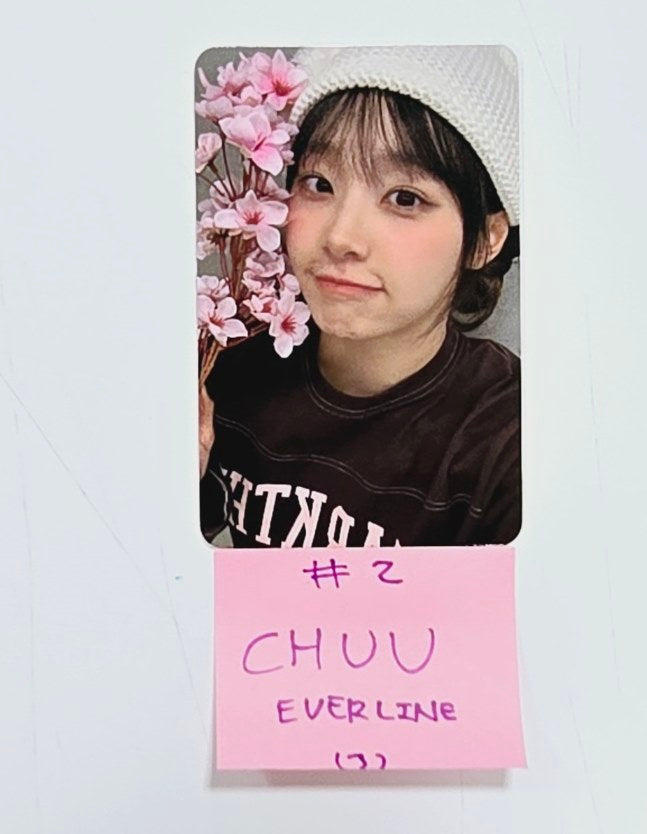CHUU "Howl" - Everline Lucky Draw Event Photocard Round 2 [Ever Album Ver.] [24.4.9] - HALLYUSUPERSTORE