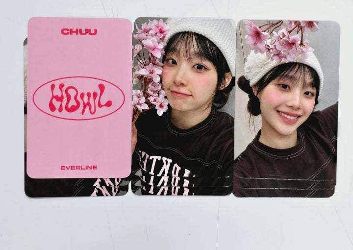 CHUU "Howl" - Everline Lucky Draw Event Photocard Round 2 [Ever Album Ver.] [24.4.9] - HALLYUSUPERSTORE