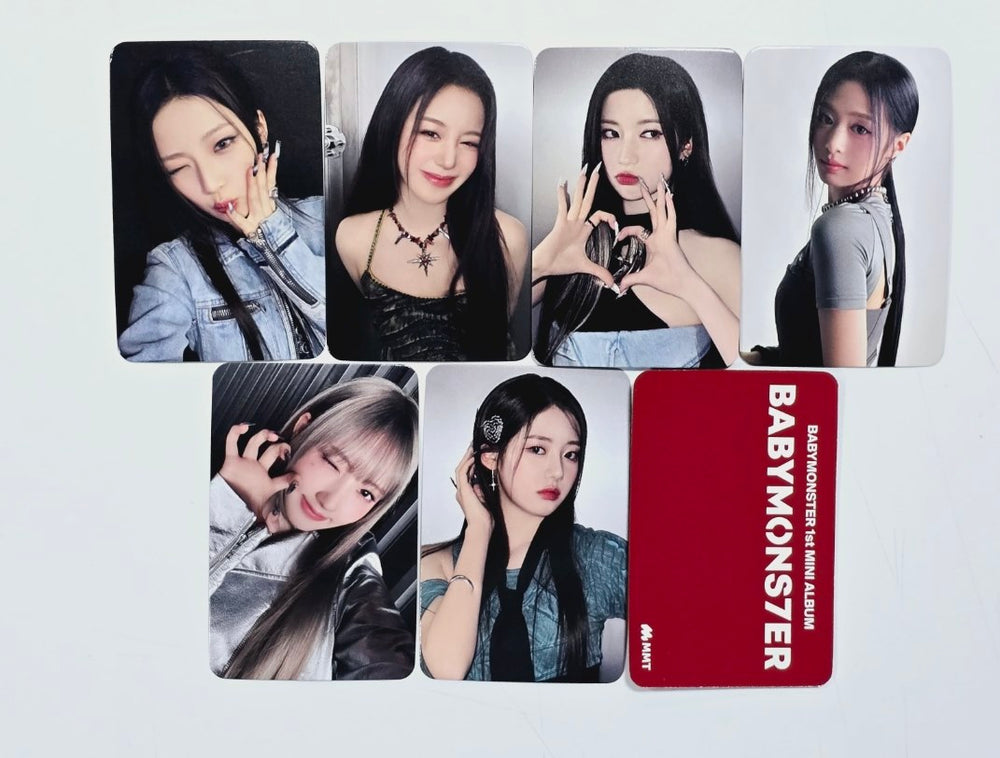 BABYMONSTER "BABYMONS7ER" - MMT Lucky Draw Event Photocard [24.4.8] - HALLYUSUPERSTORE