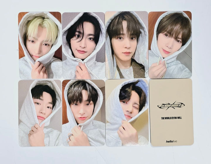Ateez "The World Ep.Fin : Will" - Hello Live Luckydraw Event Photocard [Digipack Ver.] [24.4.9] - HALLYUSUPERSTORE