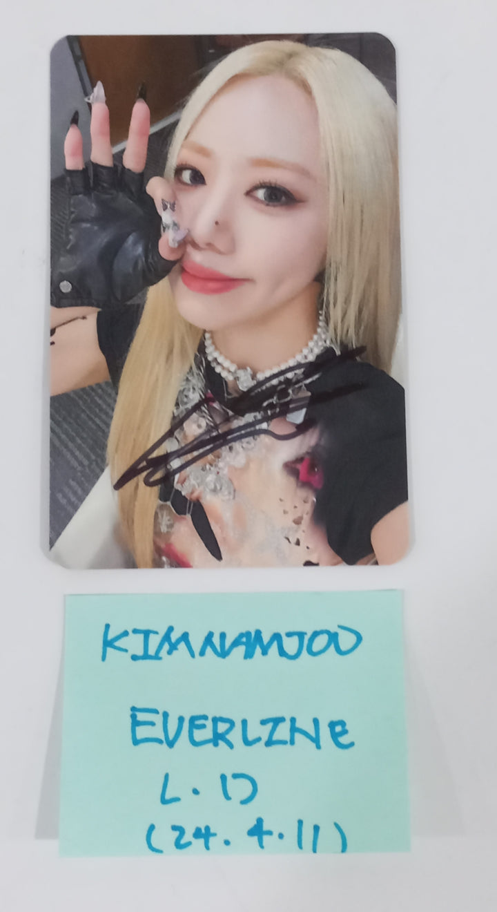 Kim Nam Joo " BAD" - Hand Autographed(Signed) Photocard [24.4.11] - HALLYUSUPERSTORE