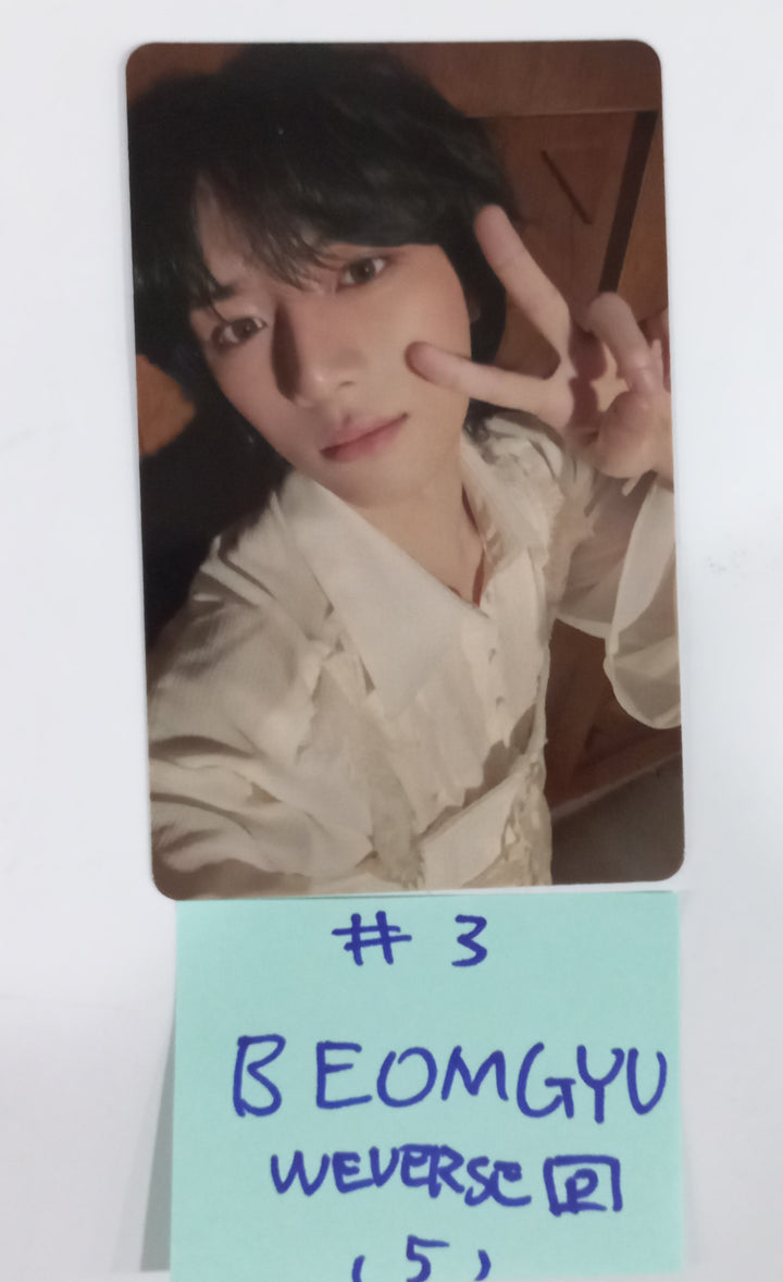 TXT "minisode 3: TOMORROW" - Weverse Shop Come Back Live Pre-Order Benefit Photocard [Photo book Ver.] [Restocked 4/12] [24.4.11] - HALLYUSUPERSTORE