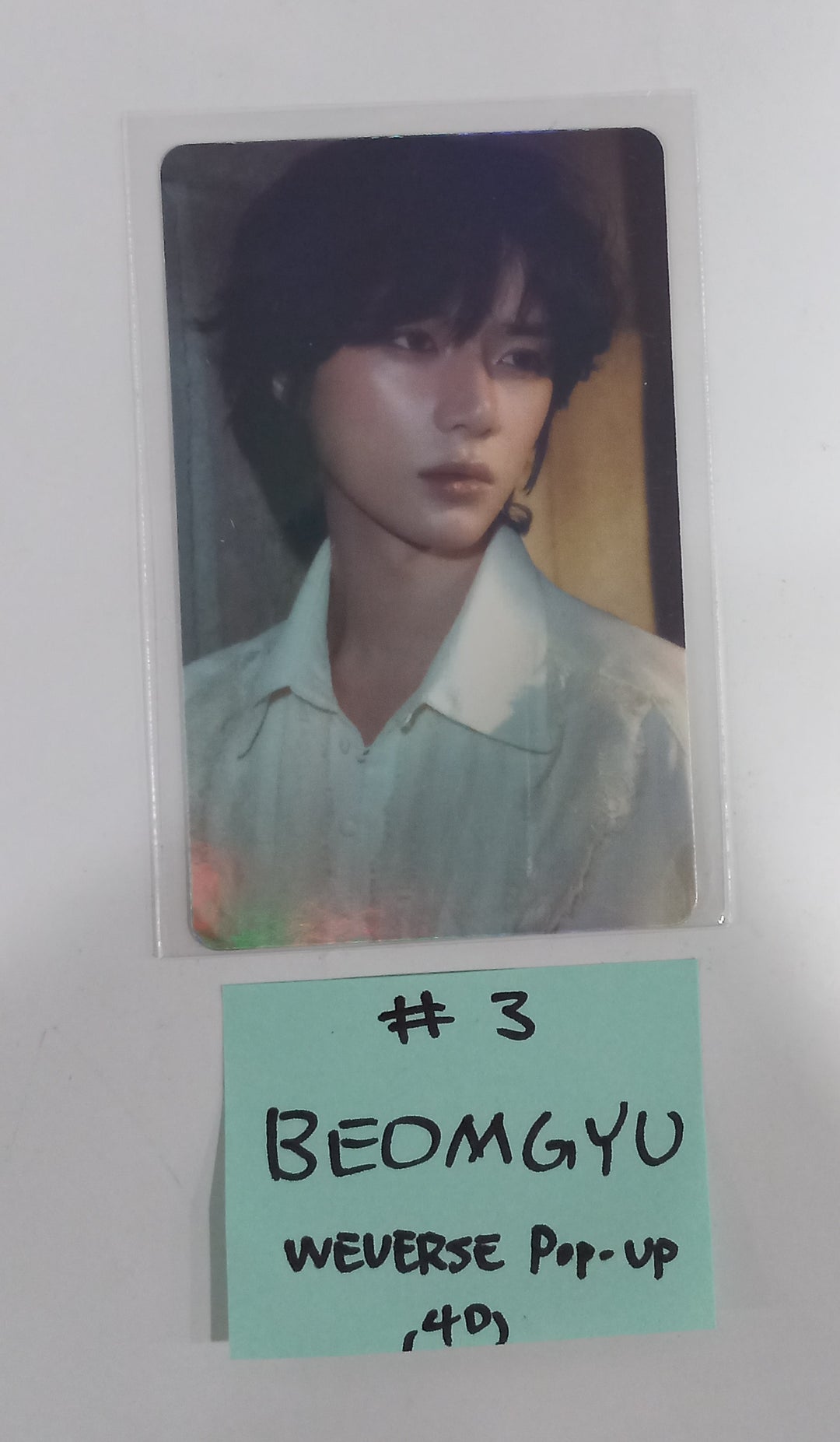 TXT "Minisode 3: Tomorrow" - Weverse Shop Pop-Up Store Event Hologram Photocard, Smart Tok [24.4.11] - HALLYUSUPERSTORE