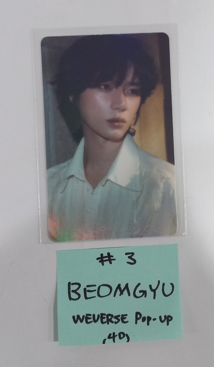 TXT "Minisode 3: Tomorrow" - Weverse Shop Pop-Up Store Event Hologram Photocard, Smart Tok [24.4.11] - HALLYUSUPERSTORE