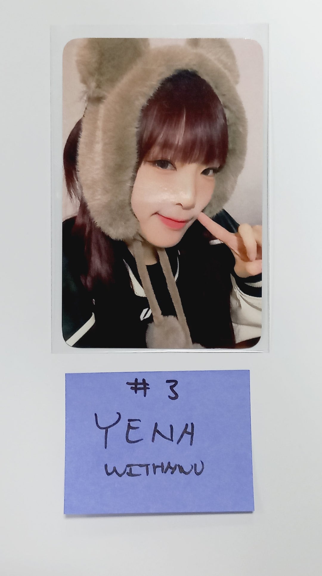 YENA "Good Morning" - Withmuu Fansign Event Photocard Round 3 [24.4.12] - HALLYUSUPERSTORE