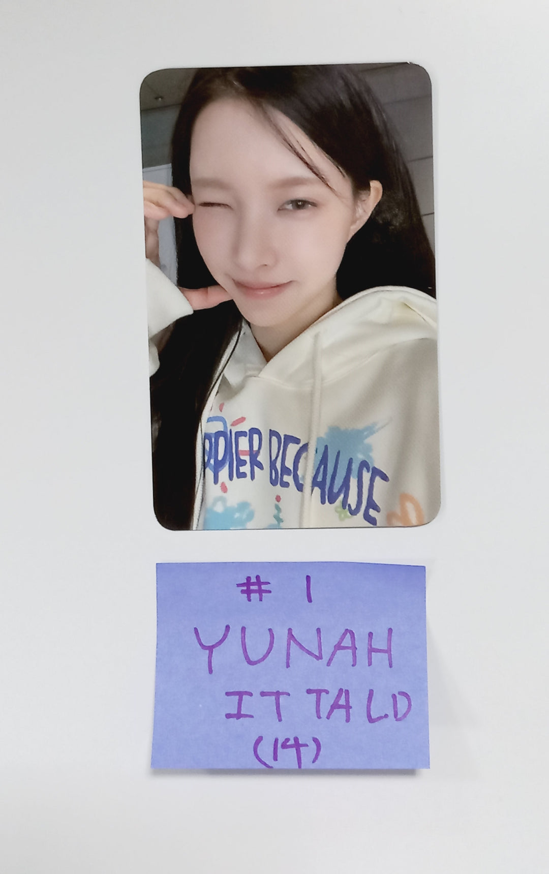 ILLIT "SUPER REAL ME" - ITTA Luckydraw Event Photocard Round 2 [24.4.12] - HALLYUSUPERSTORE