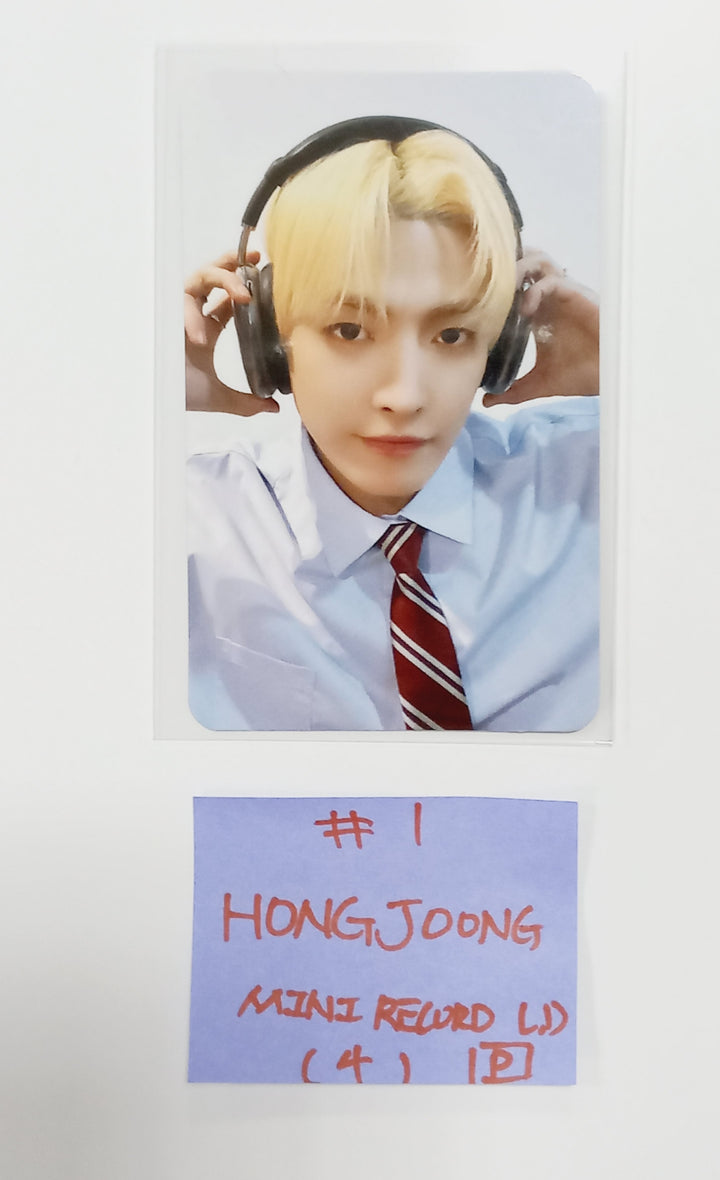 Ateez "The World Ep.Fin : Will" - Mini Record Lucky Draw Event Photocard, ID Card [Platform Ver.] [24.4.12] - HALLYUSUPERSTORE