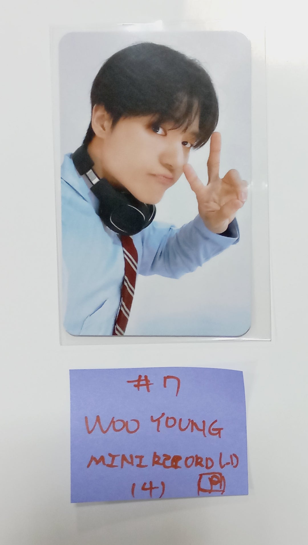 Ateez "The World Ep.Fin : Will" - Mini Record Lucky Draw Event Photocard, ID Card [Platform Ver.] [24.4.12] - HALLYUSUPERSTORE