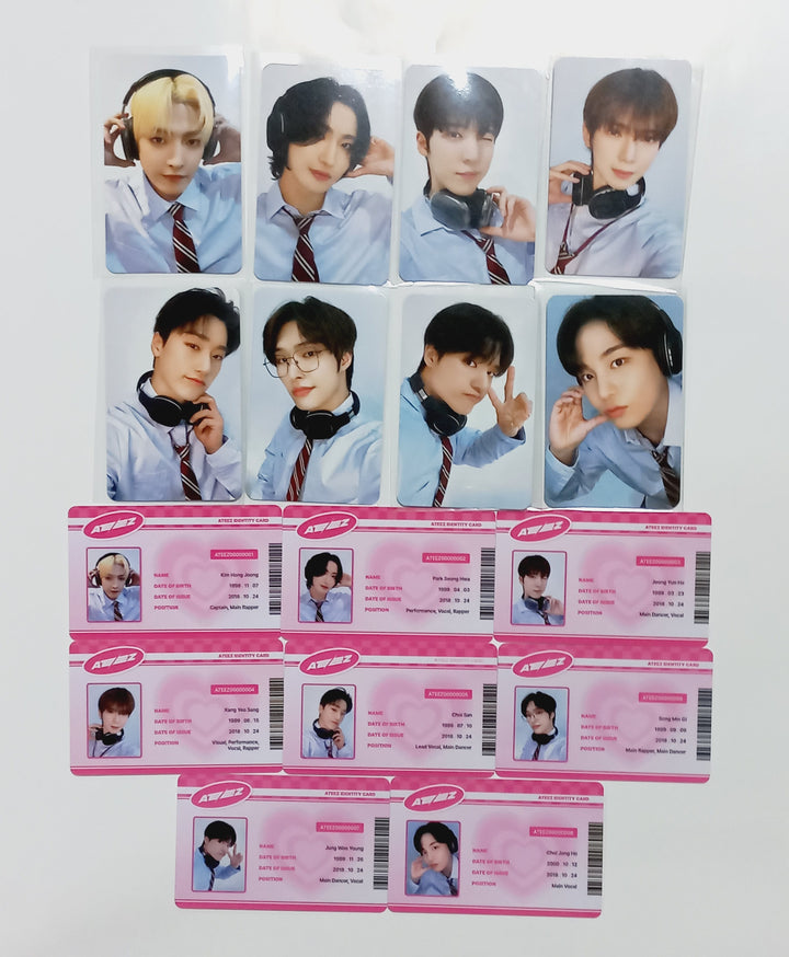 Ateez "The World Ep.Fin : Will" - Mini Record Lucky Draw Event Photocard, ID Card [Platform Ver.] [24.4.12] - HALLYUSUPERSTORE