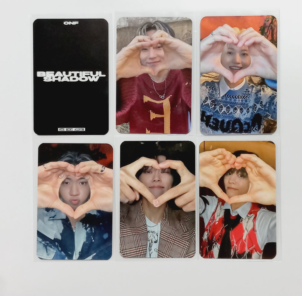 ONF "BEAUTIFUL SHADOW" - K-Pop Store Lucky Draw Event Photocard [24.4.12] - HALLYUSUPERSTORE