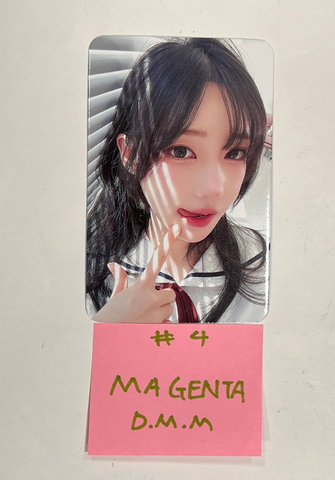 QWER "Harmony from Discord" - Dear My Muse Fansign Event Photocard [24.4.15] - HALLYUSUPERSTORE