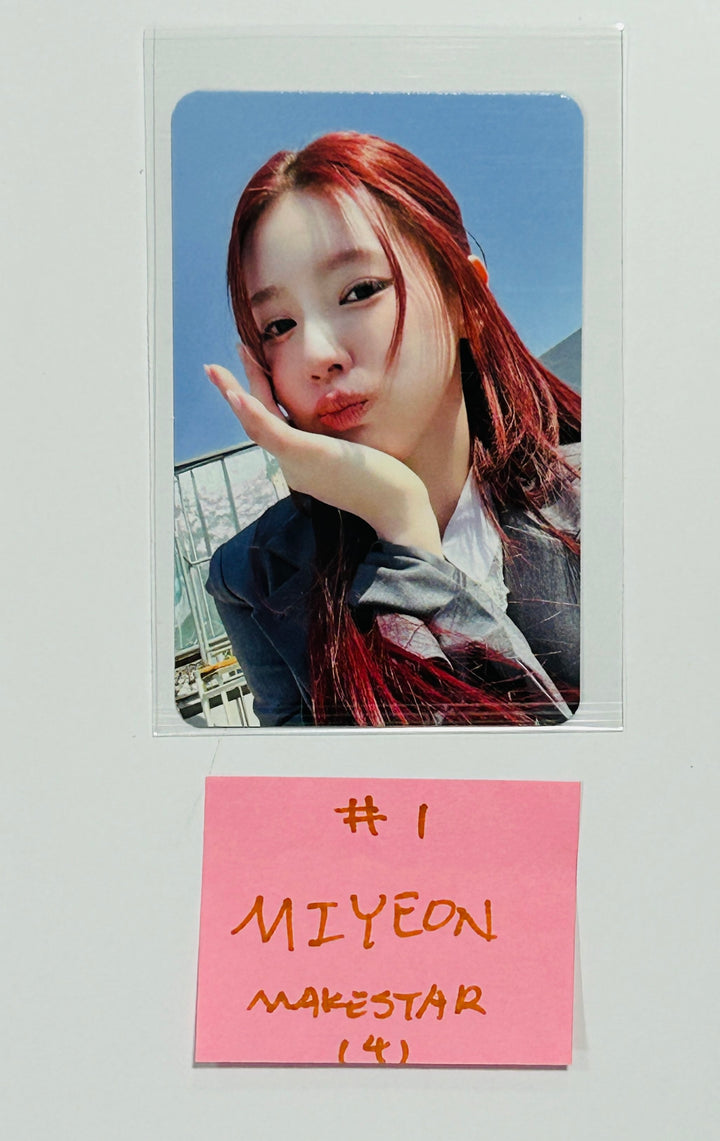 (g) I-DLE "2" 2nd Full Album - Makestar Fansign Event Photocard Round 4 [Pocaalbum Ver.] [24.4.15] - HALLYUSUPERSTORE