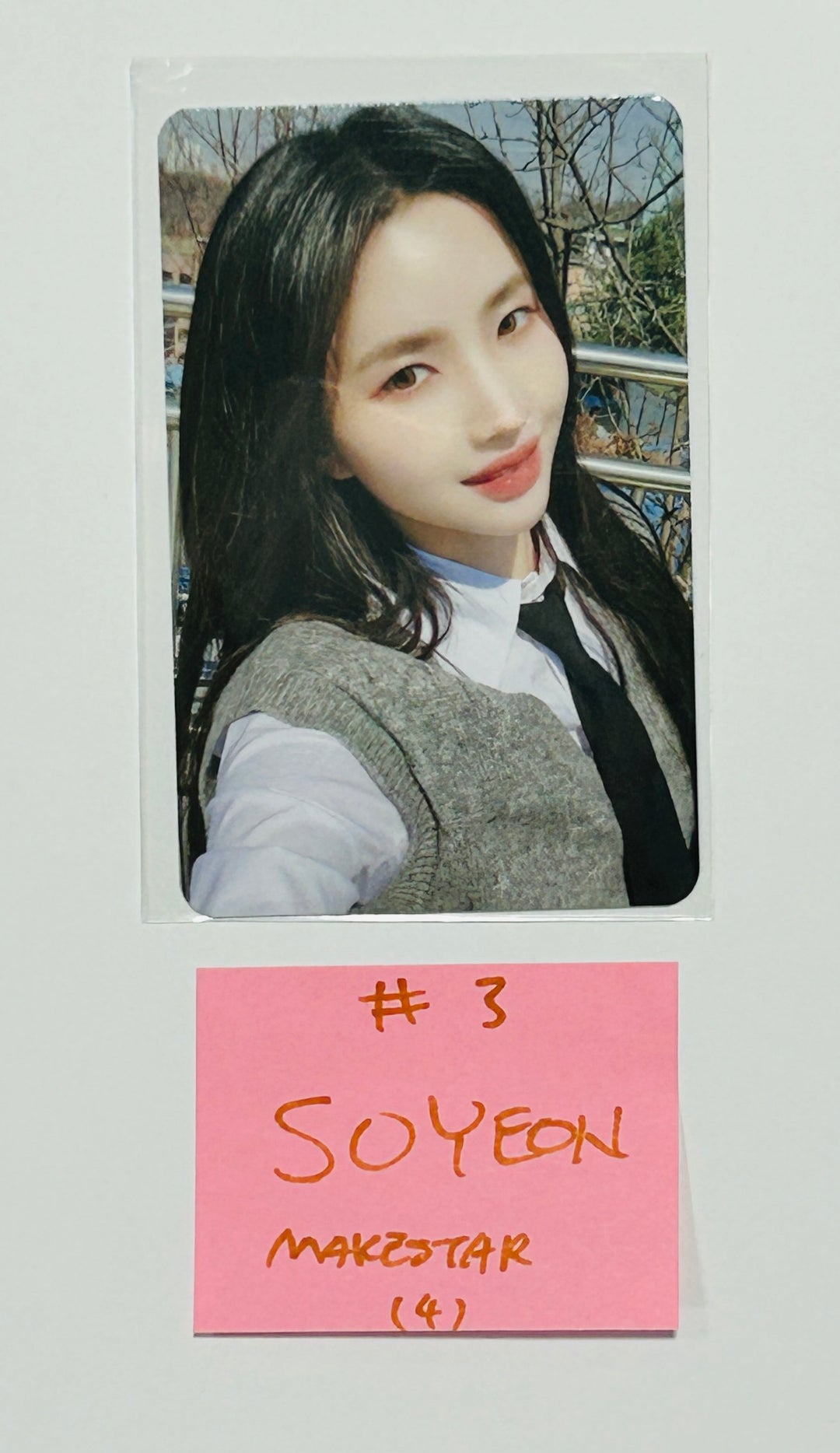 (g) I-DLE "2" 2nd Full Album - Makestar Fansign Event Photocard Round 4 [Pocaalbum Ver.] [24.4.15] - HALLYUSUPERSTORE