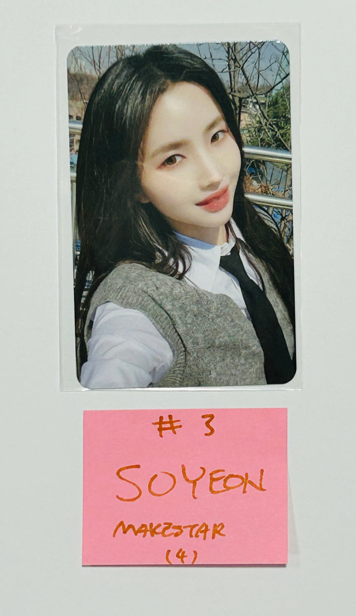 (g) I-DLE "2" 2nd Full Album - Makestar Fansign Event Photocard Round 4 [Pocaalbum Ver.] [24.4.15] - HALLYUSUPERSTORE