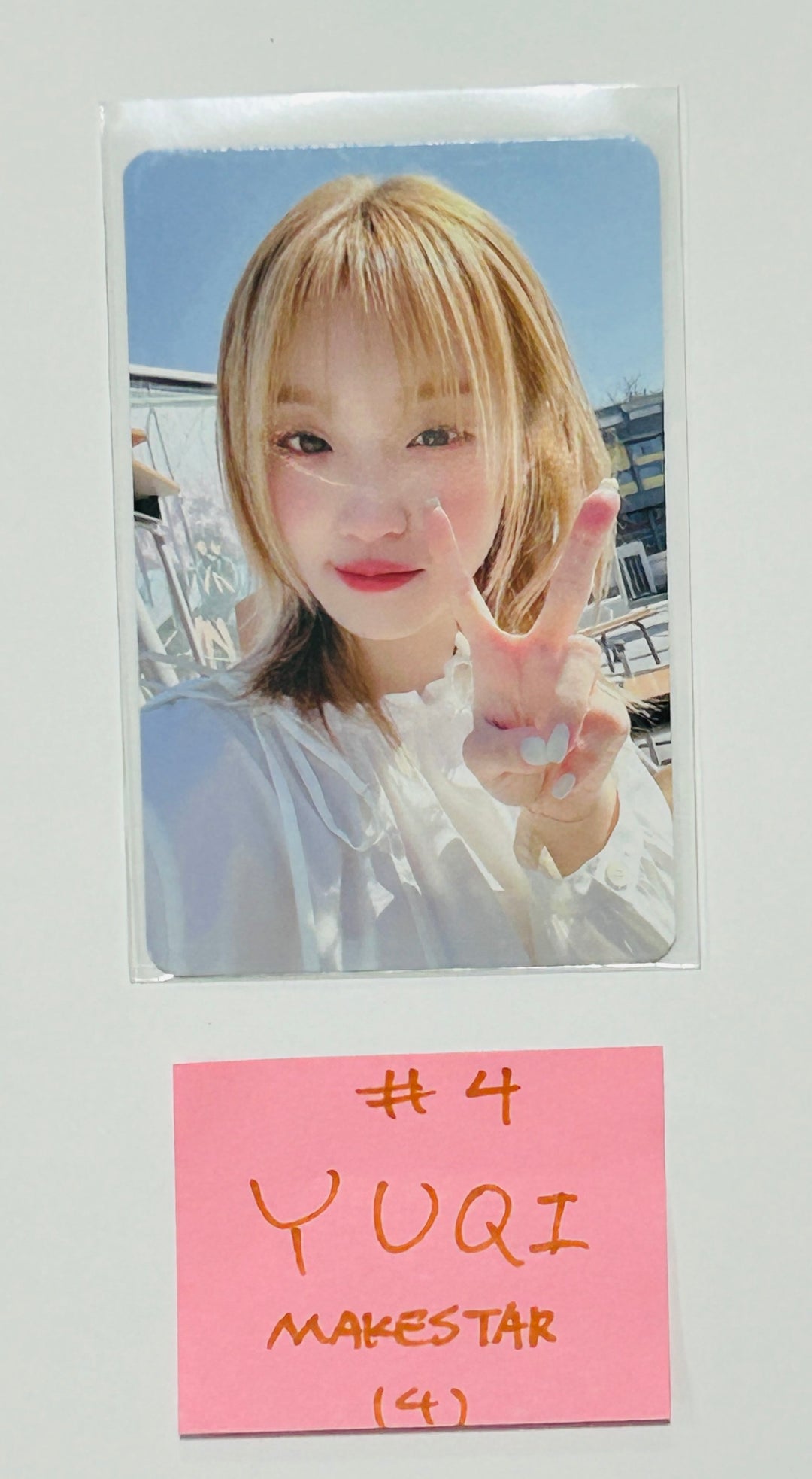 (g) I-DLE "2" 2nd Full Album - Makestar Fansign Event Photocard Round 4 [Pocaalbum Ver.] [24.4.15] - HALLYUSUPERSTORE