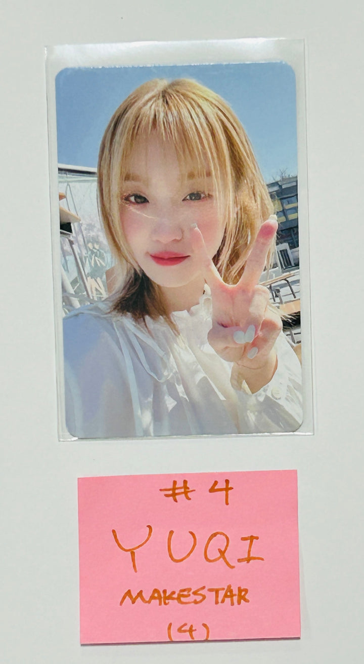 (g) I-DLE "2" 2nd Full Album - Makestar Fansign Event Photocard Round 4 [Pocaalbum Ver.] [24.4.15] - HALLYUSUPERSTORE