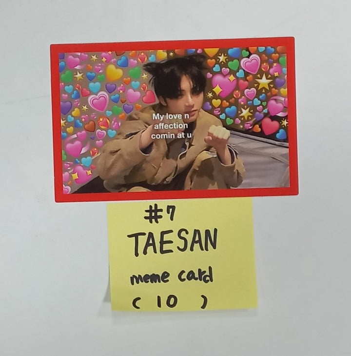 Boynextdoor  "HOW?" - Official Photocard [Taesan, Leehan, Woonhak] [24.4.16] - HALLYUSUPERSTORE