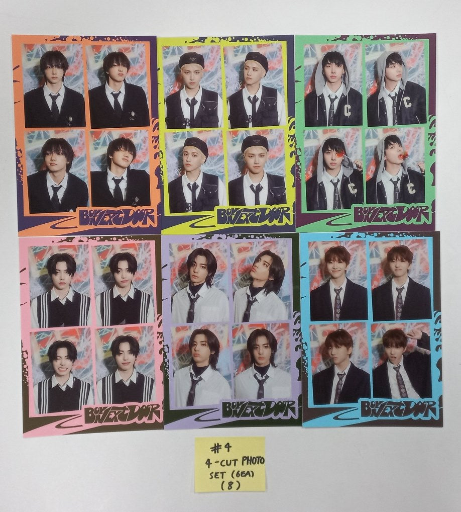 Boynextdoor  "HOW?" - Official Postcard Set, 4 Cut Photo Set (6EA) [24.4.16] - HALLYUSUPERSTORE