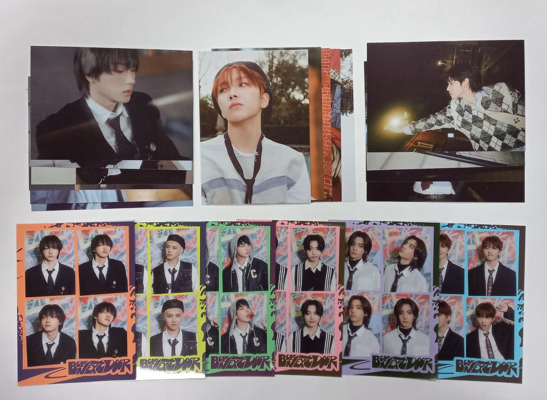 Boynextdoor  "HOW?" - Official Postcard Set, 4 Cut Photo Set (6EA) [24.4.16] - HALLYUSUPERSTORE