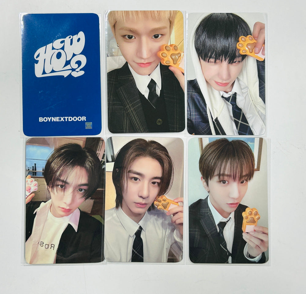 Boynextdoor  "HOW?" - Powerstation Lucky Draw Event Photocard [24.4.17] - HALLYUSUPERSTORE