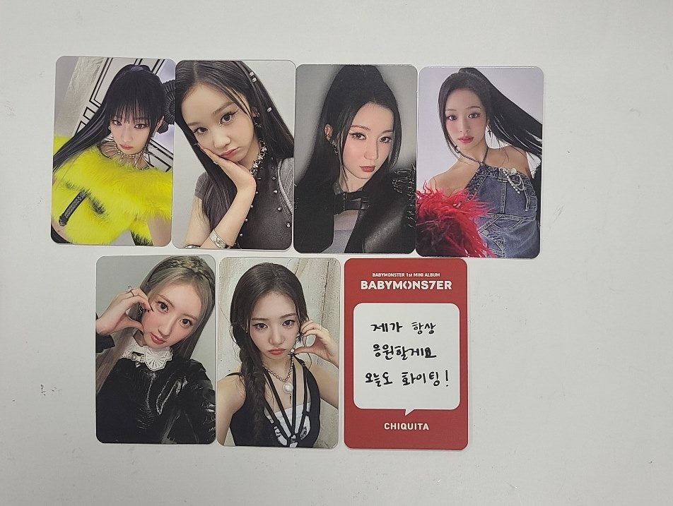 BABYMONSTER "BABYMONS7ER" - Nemoz Lucky Draw Event Photocard [Tag Album Ver.] [24.4.17] - HALLYUSUPERSTORE