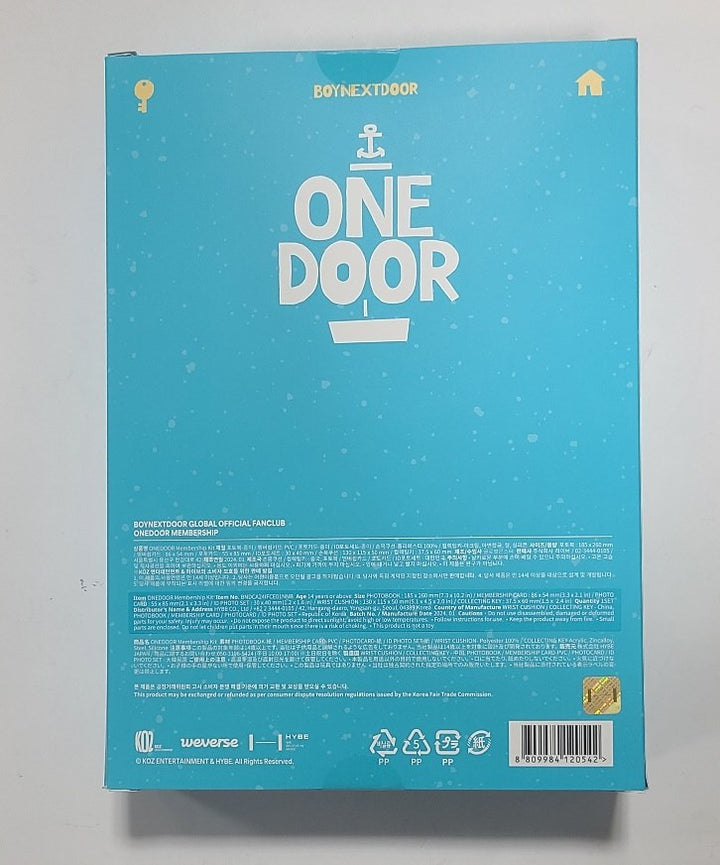 Boynextdoor "ONEDOOR" - GLOBAL Official Fanclub Membership Kit [24.4.17] - HALLYUSUPERSTORE