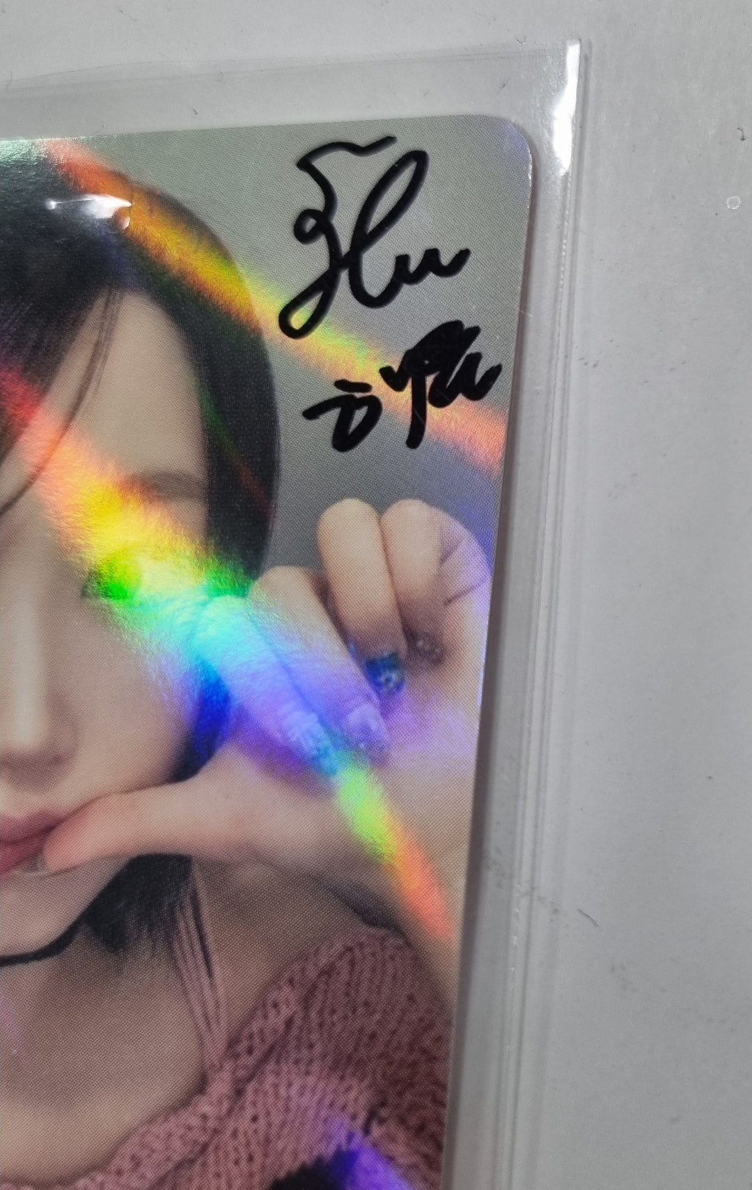 Haewon (Of NMIXX) "Fe3O4: BREAK" - Hand Autographed(Signed) Hologram Photocard [24.4.18] (Restocked 4/19) - HALLYUSUPERSTORE