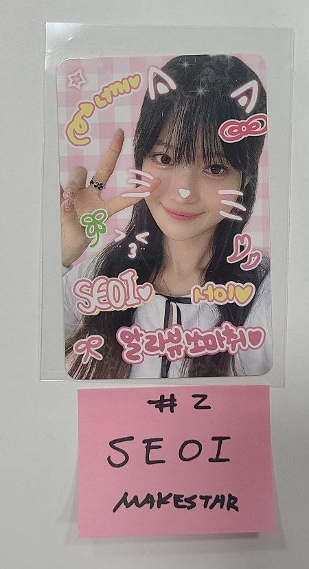 H1-KEY "H1-KEYnote" - Makestar Fansign Event Photocard [24.4.18] - HALLYUSUPERSTORE