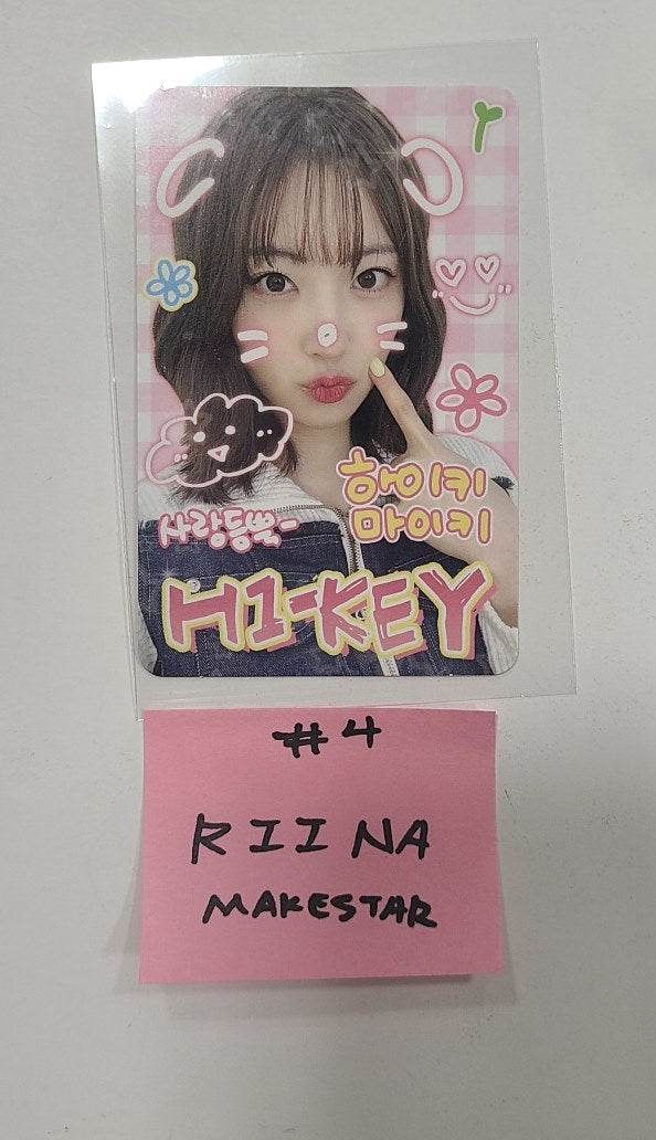 H1-KEY "H1-KEYnote" - Makestar Fansign Event Photocard [24.4.18] - HALLYUSUPERSTORE