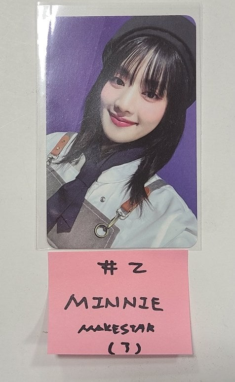 (g) I-DLE "2" 2nd Full Album - Makestar Fansign Event Photocard Round 5 [Pocaalbum Ver.] [24.4.18] - HALLYUSUPERSTORE