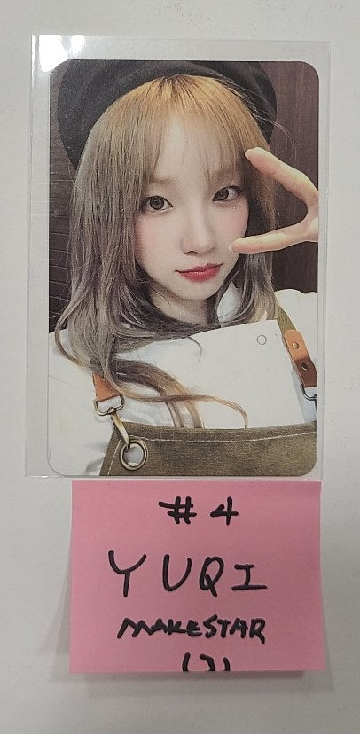 (g) I-DLE "2" 2nd Full Album - Makestar Fansign Event Photocard Round 5 [Pocaalbum Ver.] [24.4.18] - HALLYUSUPERSTORE