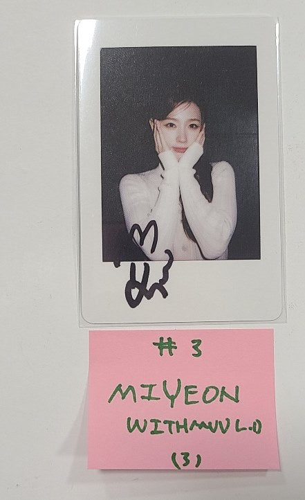 (g) I-DLE "2" 2nd Full Album -  Withmuu Luckydraw Event Photocard Round 2 [24.4.18] - HALLYUSUPERSTORE