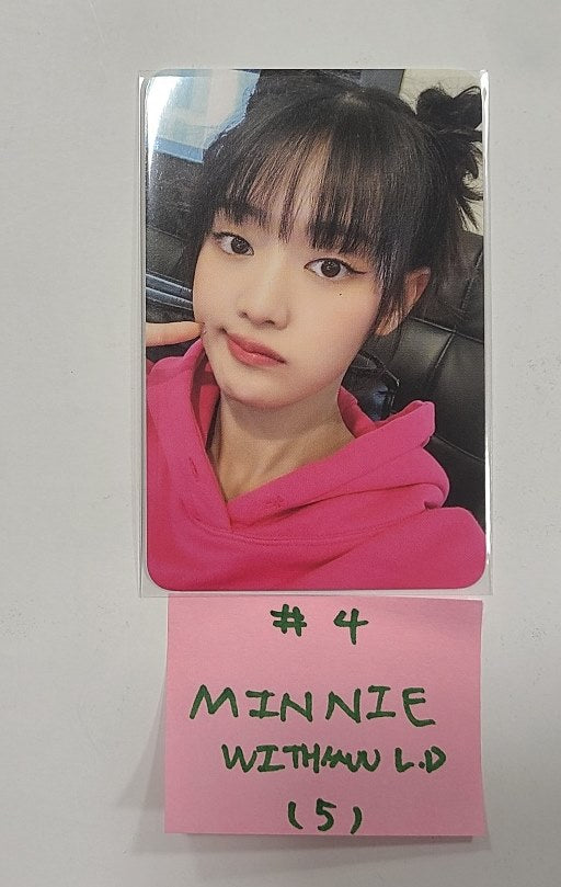 (g) I-DLE "2" 2nd Full Album -  Withmuu Luckydraw Event Photocard Round 2 [24.4.18] - HALLYUSUPERSTORE