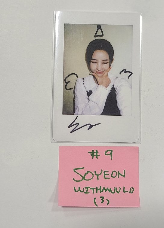 (g) I-DLE "2" 2nd Full Album -  Withmuu Luckydraw Event Photocard Round 2 [24.4.18] - HALLYUSUPERSTORE